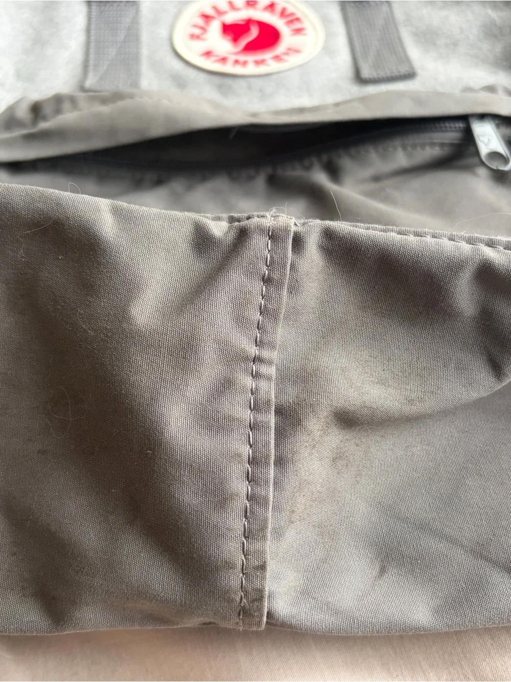 Fjallraven KÅNKEN RE-WOOL Gray Backpack